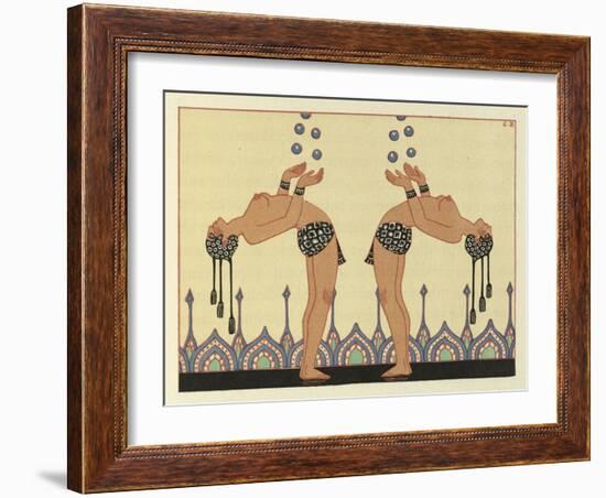 The Romance of a Mummy-Georges Barbier-Framed Giclee Print