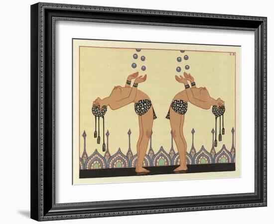 The Romance of a Mummy-Georges Barbier-Framed Giclee Print