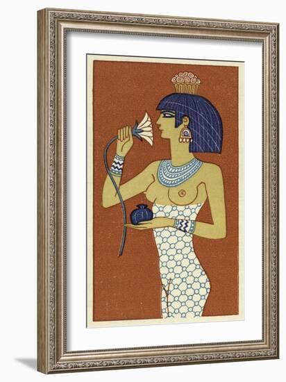 The Romance of a Mummy-Georges Barbier-Framed Giclee Print