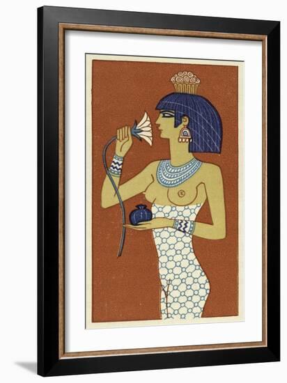 The Romance of a Mummy-Georges Barbier-Framed Giclee Print