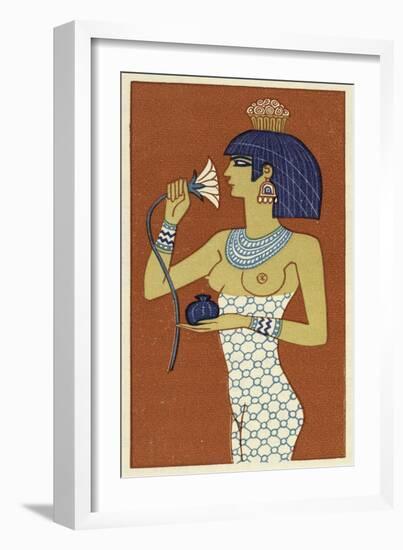 The Romance of a Mummy-Georges Barbier-Framed Giclee Print