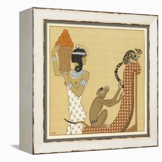 The Romance of a Mummy-Georges Barbier-Framed Premier Image Canvas