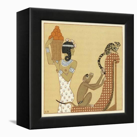 The Romance of a Mummy-Georges Barbier-Framed Premier Image Canvas