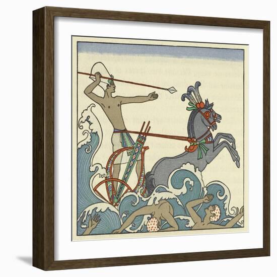 The Romance of a Mummy-Georges Barbier-Framed Giclee Print