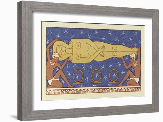 The Romance of a Mummy-Georges Barbier-Framed Giclee Print