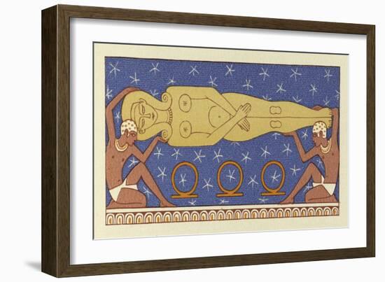 The Romance of a Mummy-Georges Barbier-Framed Giclee Print