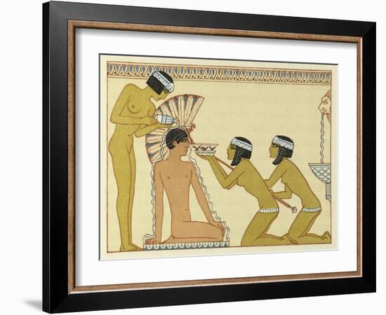 The Romance of a Mummy-Georges Barbier-Framed Giclee Print