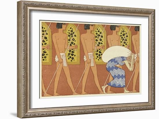 The Romance of a Mummy-Georges Barbier-Framed Giclee Print