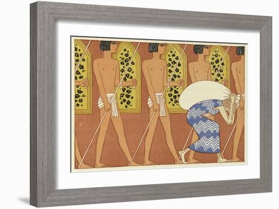 The Romance of a Mummy-Georges Barbier-Framed Giclee Print