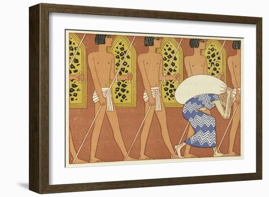 The Romance of a Mummy-Georges Barbier-Framed Giclee Print