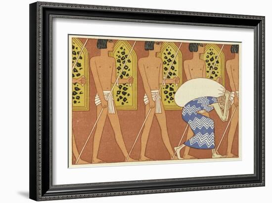 The Romance of a Mummy-Georges Barbier-Framed Giclee Print