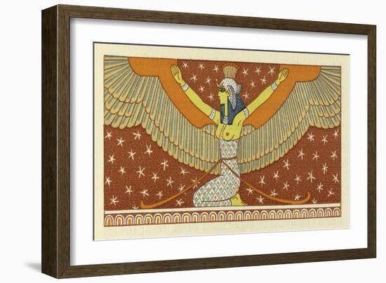 The Romance of a Mummy-Georges Barbier-Framed Giclee Print