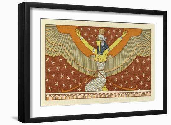 The Romance of a Mummy-Georges Barbier-Framed Giclee Print