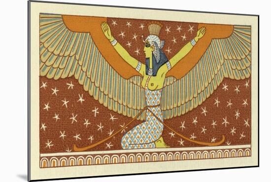 The Romance of a Mummy-Georges Barbier-Mounted Giclee Print