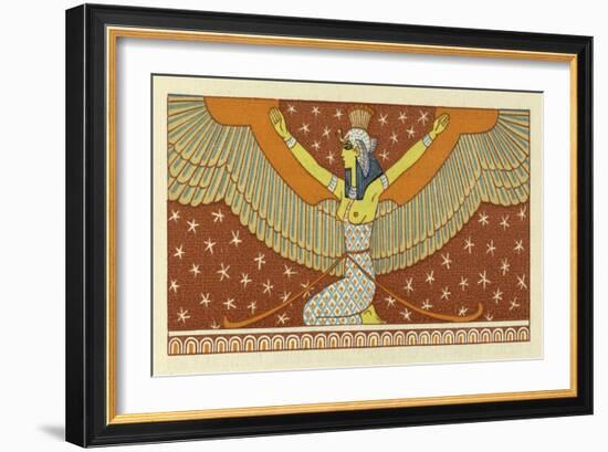 The Romance of a Mummy-Georges Barbier-Framed Giclee Print