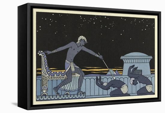 The Romance of a Mummy-Georges Barbier-Framed Premier Image Canvas