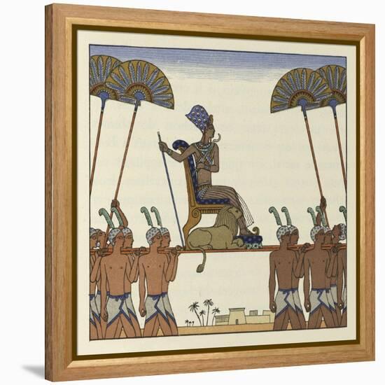 The Romance of a Mummy-Georges Barbier-Framed Premier Image Canvas