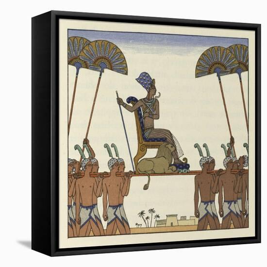 The Romance of a Mummy-Georges Barbier-Framed Premier Image Canvas