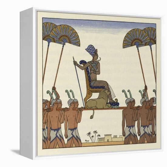 The Romance of a Mummy-Georges Barbier-Framed Premier Image Canvas