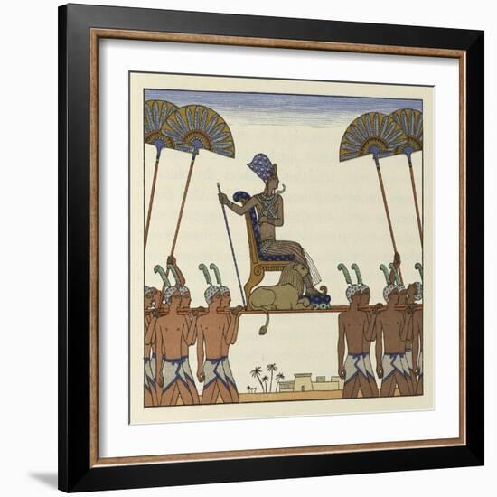 The Romance of a Mummy-Georges Barbier-Framed Giclee Print