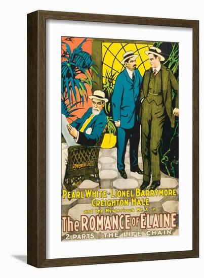 The Romance of Elaine-null-Framed Art Print