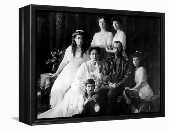 The Romanovs, Last Royal Family of Russia-Science Source-Framed Premier Image Canvas