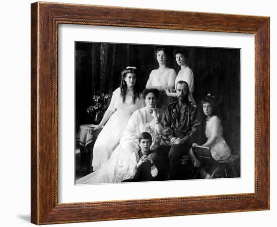 The Romanovs, Last Royal Family of Russia-Science Source-Framed Giclee Print