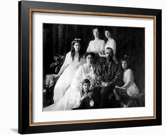 The Romanovs, Last Royal Family of Russia-Science Source-Framed Giclee Print