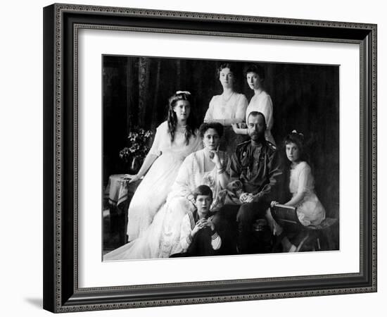 The Romanovs, Last Royal Family of Russia-Science Source-Framed Giclee Print