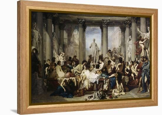 The Romans of Decadence, c.1847-Thomas Couture-Framed Premier Image Canvas