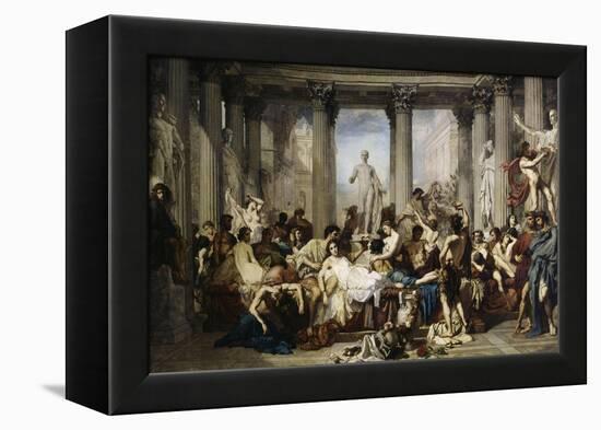 The Romans of Decadence, c.1847-Thomas Couture-Framed Premier Image Canvas