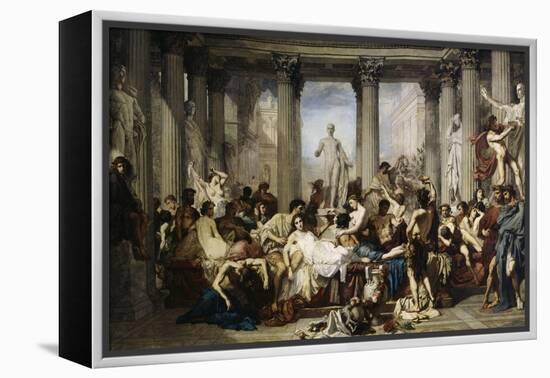 The Romans of Decadence, c.1847-Thomas Couture-Framed Premier Image Canvas