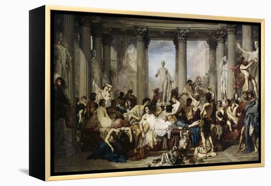 The Romans of Decadence, c.1847-Thomas Couture-Framed Premier Image Canvas