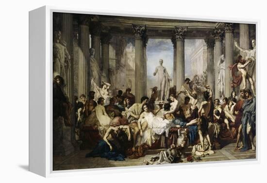 The Romans of Decadence, c.1847-Thomas Couture-Framed Premier Image Canvas