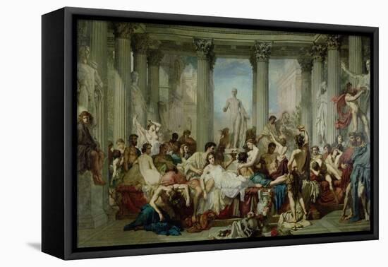 The Romans of the Decadence, 1847-Thomas Couture-Framed Premier Image Canvas