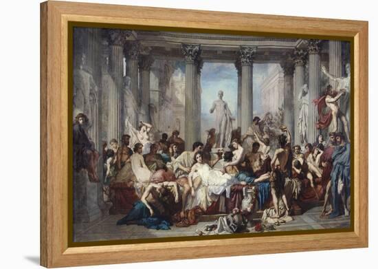 The Romans of the Decadence, 1847-Thomas Couture-Framed Premier Image Canvas