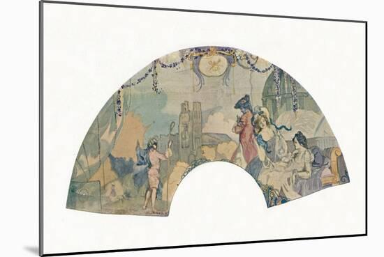 The Romantic Excursion, 1899-Charles Conder-Mounted Giclee Print