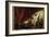 The Romantic Scene Lock Depicting a Young Man Preventing His Mistress from Leaving the Bedroom in B-Jean-Honore Fragonard-Framed Giclee Print