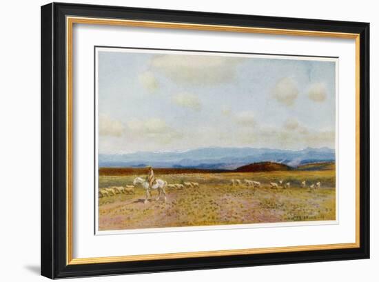 The Roof of Australia, Kosciusko from the Bobundara Road-Percy F.s. Spence-Framed Art Print