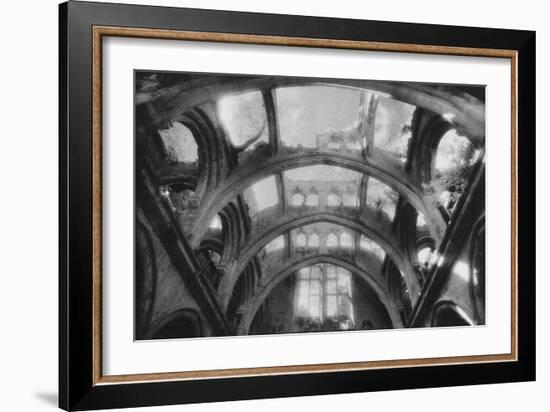 The Roof of the Main Hall, Dunboy Castle, County Cork, Ireland-Simon Marsden-Framed Giclee Print