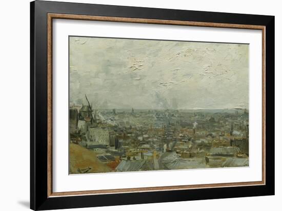 The Roofs of Paris, 1886-Vincent van Gogh-Framed Giclee Print