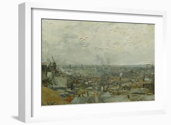 The Roofs of Paris, 1886-Vincent van Gogh-Framed Giclee Print