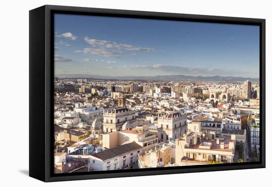 The Rooftops of Valencia in Spain, Europe-Julian Elliott-Framed Premier Image Canvas