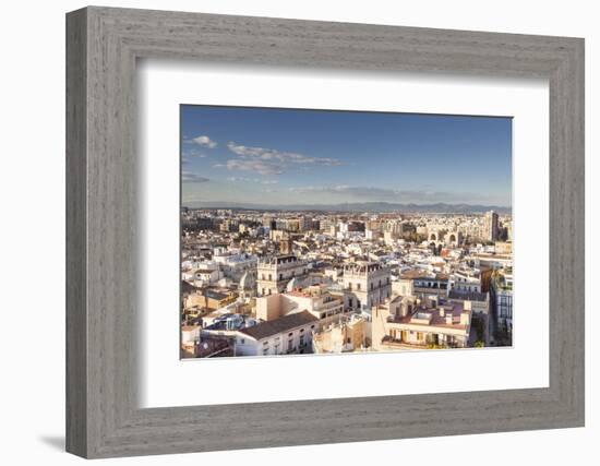 The Rooftops of Valencia in Spain, Europe-Julian Elliott-Framed Photographic Print