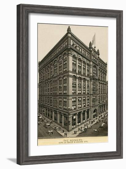 The Rookery, Chicago, Illinois-null-Framed Art Print