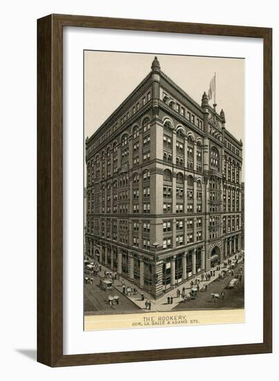 The Rookery, Chicago, Illinois-null-Framed Art Print