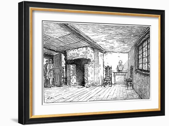 The Room in Which Shakespeare Was Born, Stratford-Upon-Avon, Warwickshire, 1885-Edward Hull-Framed Giclee Print