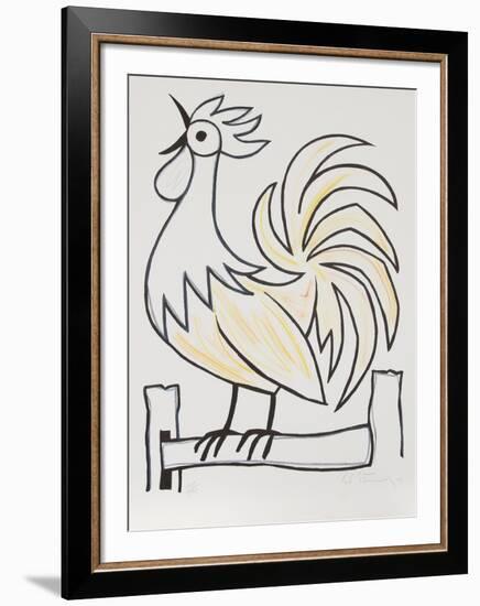 The Rooster 2-Bob Stanley-Framed Limited Edition