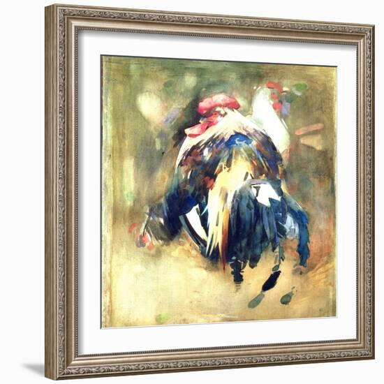 The Rooster-Arthur Melville-Framed Giclee Print