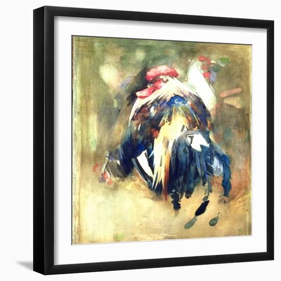 The Rooster-Arthur Melville-Framed Giclee Print